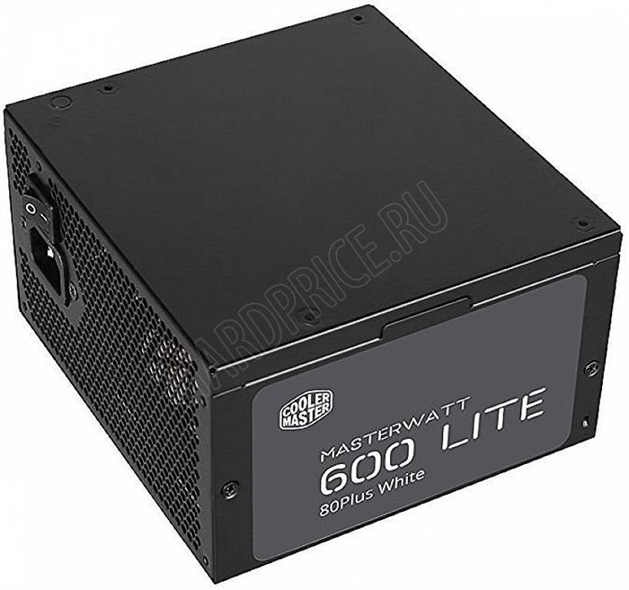 Блок питания 600W Cooler Master MASTERWATT LITE BP600896310 - фото 4673