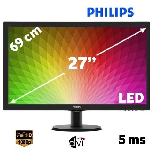 Монитор 27" Philips 273V5LSB 4690 - фото 5194