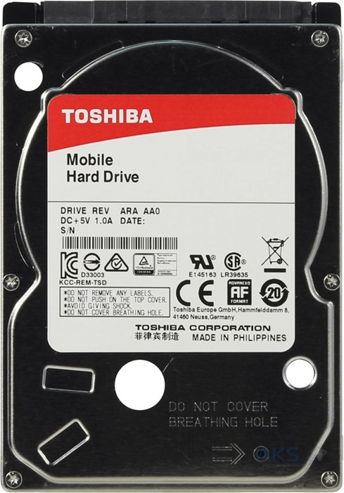 Жесткий диск 500Gb Toshiba MQ01ABF050M HDS258963638 - фото 5637