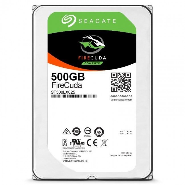 500Gb Seagate FireCuda Hybrid HDD ST500LX025 MLC 8GB 4714 - фото 5685