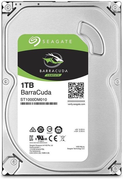 Жесткий диск 1TB Seagate Barracuda ST1000DM010 HDS358963651 - фото 5733