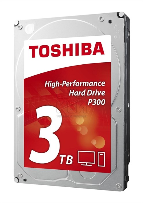 Жесткий диск 3Tb Toshiba P300 HDWD130UZSVA HDS358963676 - фото 5764