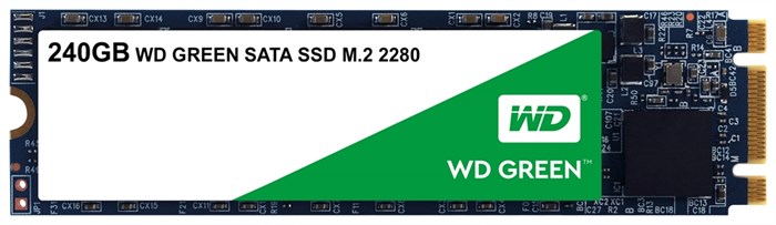 Твердотельный накопитель Western Digital WD GREEN PC SSD 240 GB (WDS240G2G0B) 4728 - фото 5934