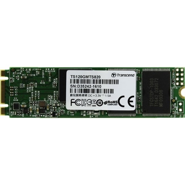 Твердотельный накопитель M.2 120Gb Transcend TS120GMTS820S 4730 - фото 5944