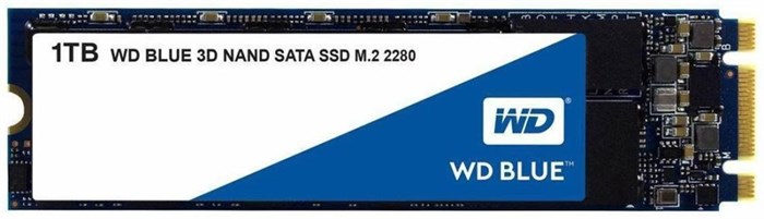 Накопитель SSD M.2 1Tb Western Digital M.2 2280 1TB TLC Blue WDS100T2B0B SSM258963726 - фото 6041