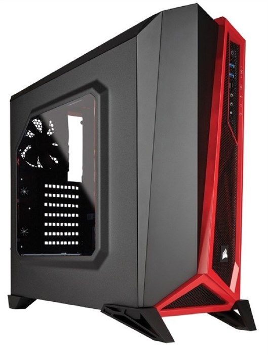 Корпус Corsair Carbide SPEC-ALPHA (CC-9011085-WW) Black-Red CCR856788226 - фото 6238